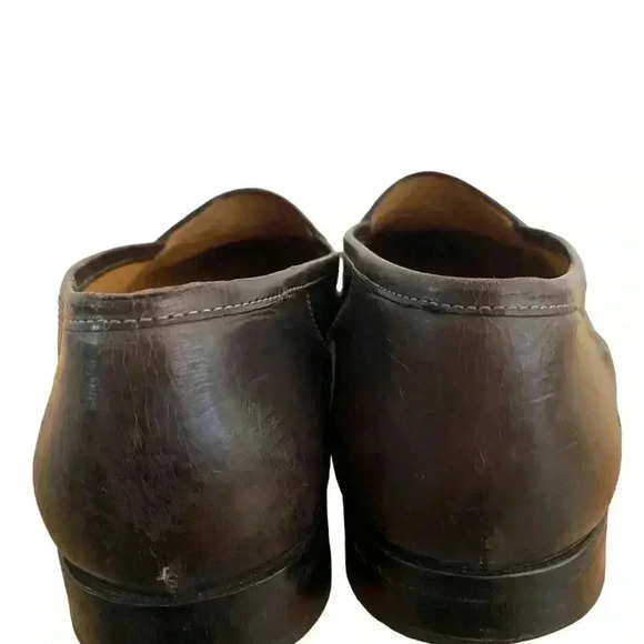 Mezlan Mens Gray Lizard Leather Tassel Front Loafer Shoe - Picture 4 of 13